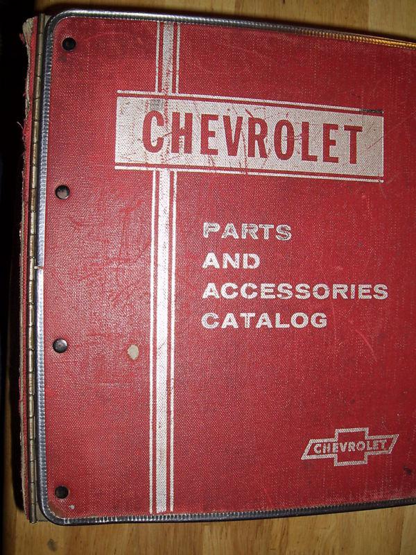 1938-1963 chevrolet car / truck master parts catalog