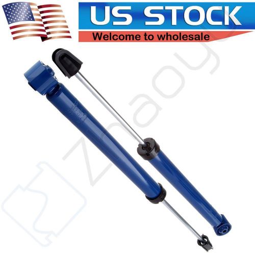 Blue new rear pair shock struts absorber fit  1999-2006 volkswagen golf