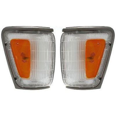 New corner lights parking side marker lamps set of 2 left &amp; right truck pair