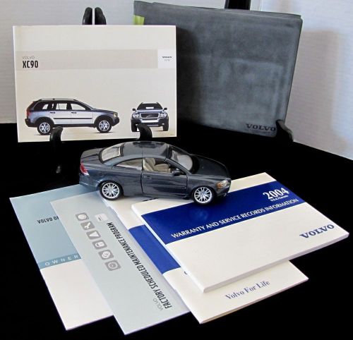 2004 volvo xc90  xc 90  owners manual set #o215