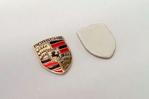 Porsche 911 991 carrera gt3 gt4 turbo sticker key phone emblem logo badge crest