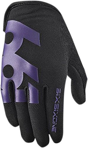 661 6987-42-006 glove comp y blk/pur m