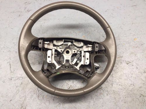 2007-2010 toyota camry grey steering wheel cruise controls oem tan