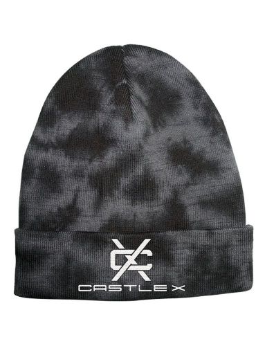 Castle x racewear tundra roll-over beanie white