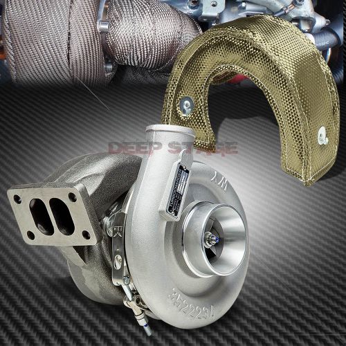 89-93 dodge cummins turbocharger turbo t25 float bearing 5.9l+titanium blanket