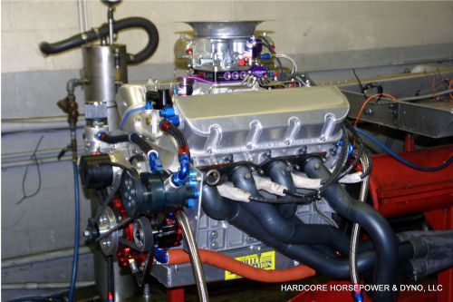 525ci aluminum big block chevy engine 1,800hp+ pro n2o dyno tested &amp; tuned