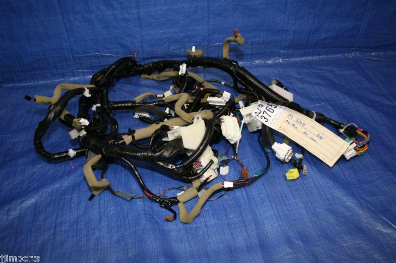 2009 09 nissan 370z oem 6sp main dash wire harness z34 24010-1ea6b