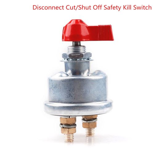 Car 2 post battery terminal quick disconnect cut/shut on off safety kill switch