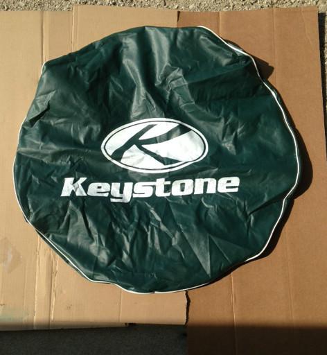 *rv keystone tire cover --hunter green