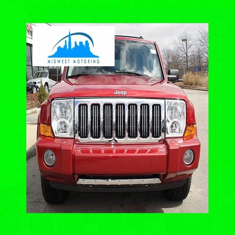 2005-2011 jeep commander chrome trim for grill grille 5yr warranty