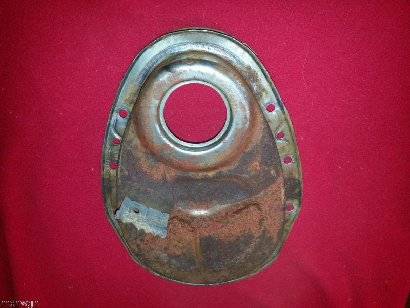 65-77 camaro corvette chevelle 302 327 350 8 inch balancer timing cover l82 lt1