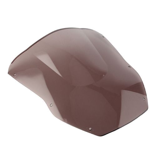 Windshield windscreen double bubble for kawasaki ninja zx12r zx-12r 2000-01 tan