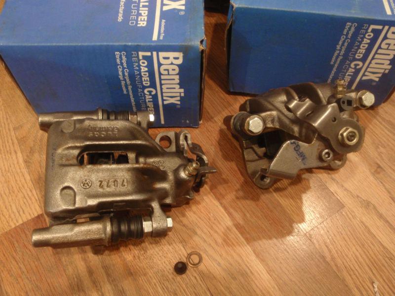 Volkswagen rear brake calipers jetta golf passat  loaded bendix l46807m l46806m