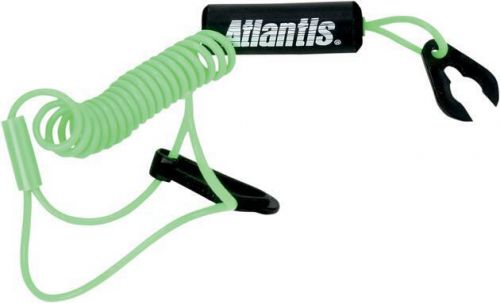 Atlantis standard lanyard green #a2101 for kawasaki/polaris/tigershark