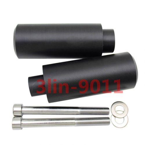 No-cut version frame sliders crash for honda cbr600 f4 f4i 1999-2007 black