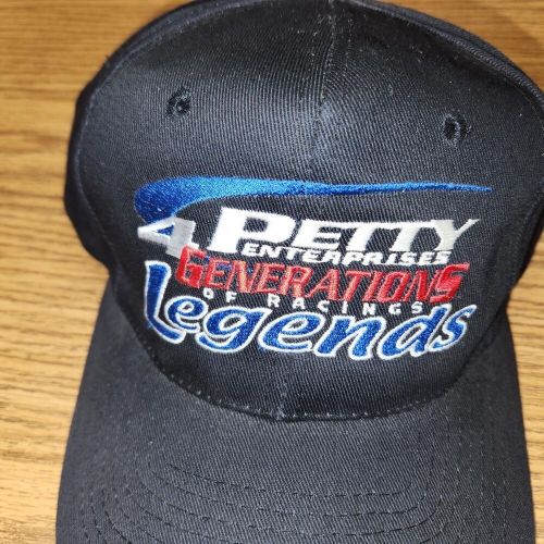 *petty enterprises* &#034;4 generations&#034; snapback nascar  hat/cap   { new - rare !! }