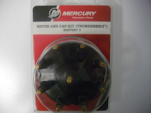 Mercury marine mercruiser 805759t3 distributor cap &amp; rotor v8 thunderbolt oem