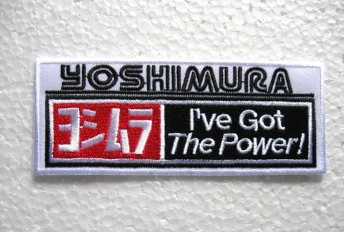 Top patch yoshimura iron-on patch engine oil tuning racing biker ironing picture-