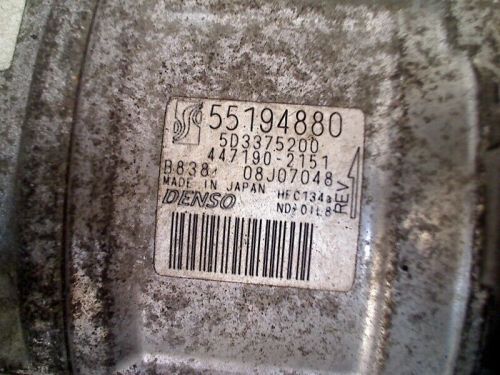 Climate pump fiat grande punto (199) hatchback 1.4 (350.a.1000) 2008 55194880-