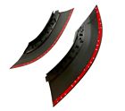 2 x kits land rover defender 110 wide wheel arch kit gloss black flare trim 2021