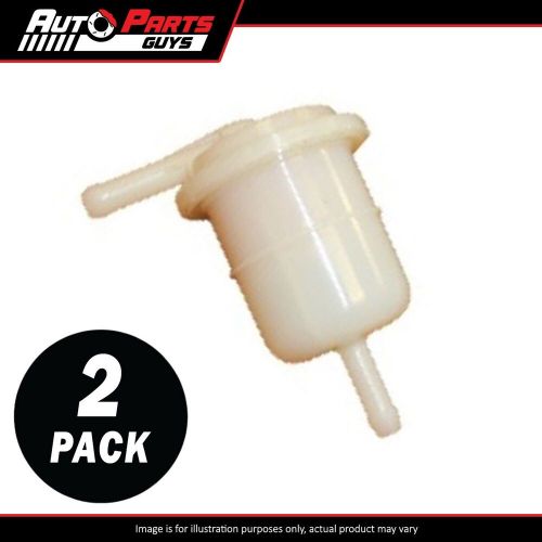 2 pack gj fuel filter z114 fits holden gemini tc td te tx 1.6l petrol