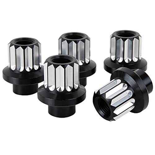 Billet specialties    lnrms122050    race lug nuts 5 pack 1 2 20 x 1 2in