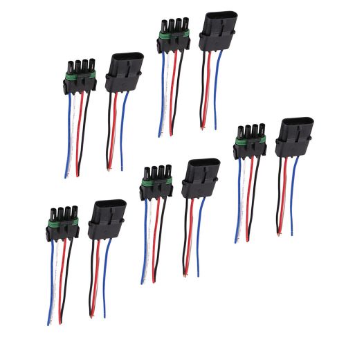 New 5 pair male female assembled connector repairing accessories for 16-14awg b