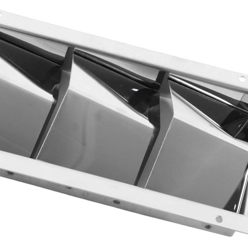 Boat louver vent 21 x 11cm stainless steel marine louver cover air vent