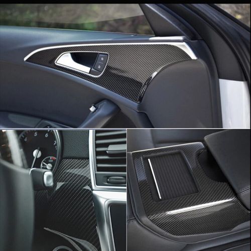 7d premium super gloss carbon fiber vinyl film wrap bubble free air release 6d