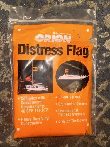 New orion safety distress flag 3&#039;x3&#039;