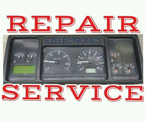 Instrument cluster repair service for volvo semi tractor truck vn vnl 1996-2003