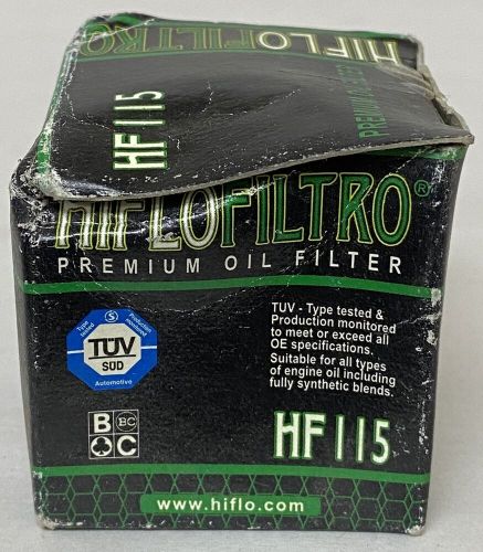 Hiflofiltro hf115 premium oil filter replaces oem honda filters #140115 / #s920