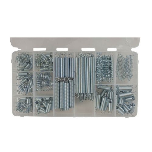 Assorted springs in a box 200 pieces quality carbon steel surface galvanized