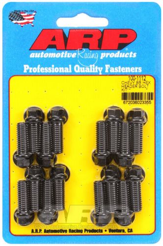 Auto racing products    100 1112    bb chvy hex hder bolt kt