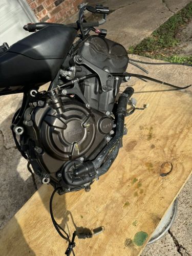 Engine complete m409e complete engine yamaha mt 07 18 19