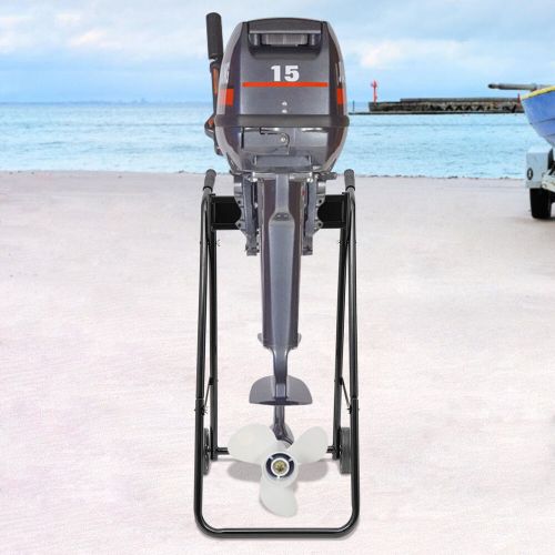 Heavy duty outboard boat motor stand carrier cart dolly trolley transport cart