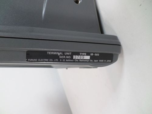 Furuno telex terminal unit ib-583 - great condition