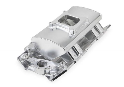 Holley bbc sniper sm fabricated intake manifold - carb