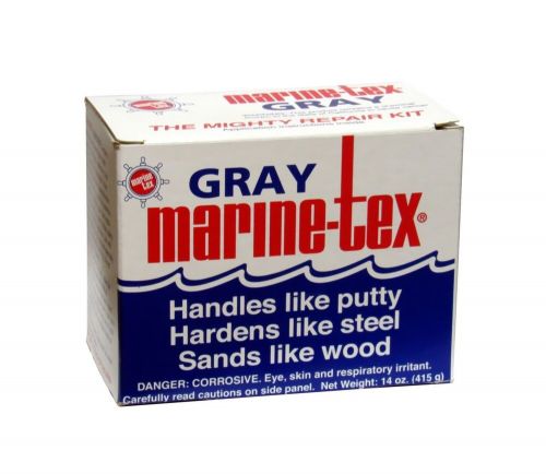 Travaco products- marine tex marine-tex 14 oz kit gray