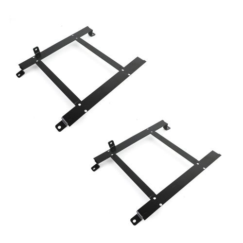 2x low mount racing bucketeat base tensileteel bracket for 1997-2004 corvette c5