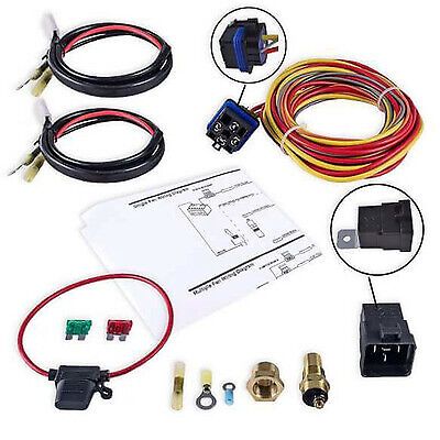 Holley electric relay kit - for frostbite fan/shroud sys fb403