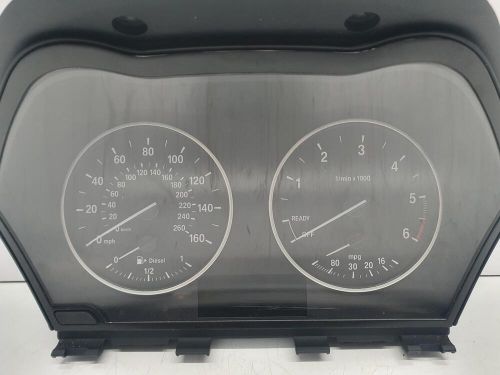 Bmw speedometer speedo mph fits 1 2 series f20 f21 f22 f23 9295445