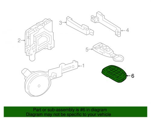 Genuine hyundai transmitter 95440-f2000