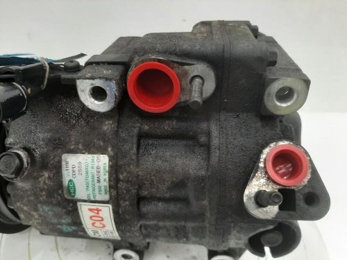 2007 hyundai santa fe mk2 (cm) 2.2l diesel air con a/c compressor pump r134a