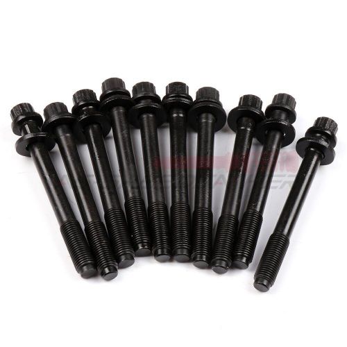 For mitsubishi chrysler dodge 93-07 cylinder head bolts 2.0 2.4l 4g63 4g63t 4g64