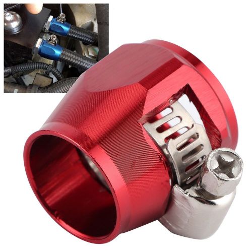 Hose finisher clamp pipe end cover fitting adapter clip connector 8an,, for fuel