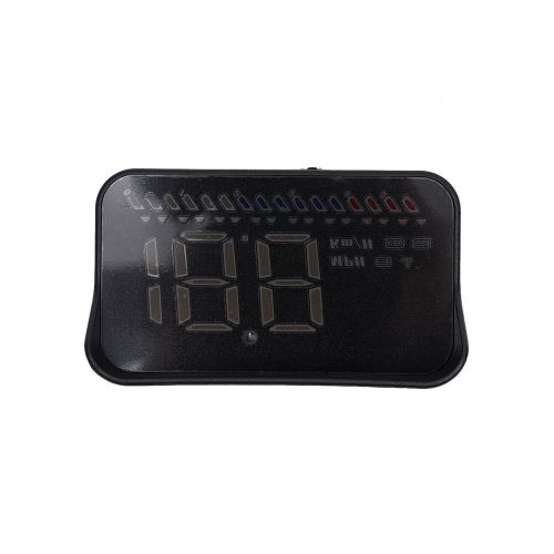 Universal digital car gps hud head up display led hd speedometer overspeed alarm