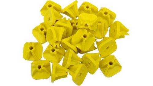 Stud boy super lite pro single backers hi-vis yellow for 2-ply tracks 84-pack