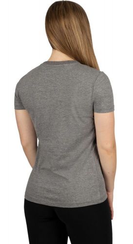 Fxr moto premium womens short sleeve t-shirt gray heather/ultra violet xxl