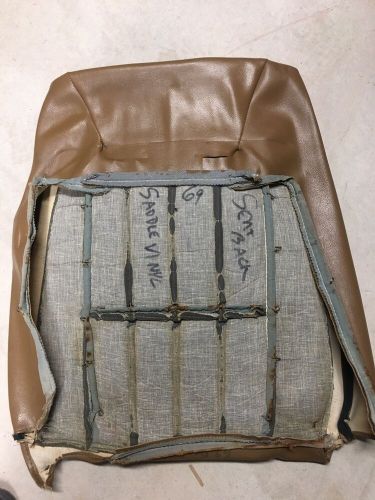 Preowned 1969 c3 corvette vinyl saddle seat back cover